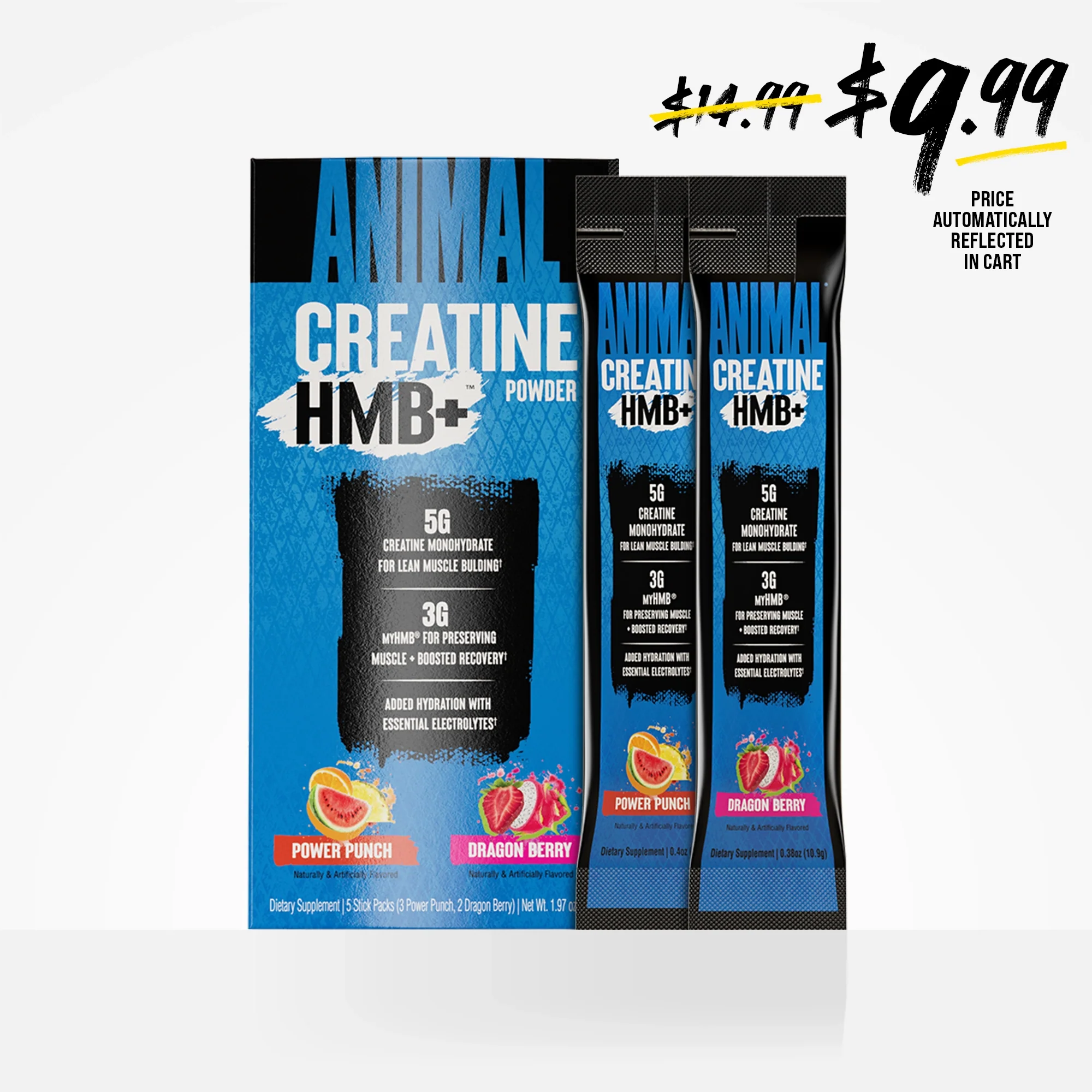 Animal Creatine HMB+ Stick Pack